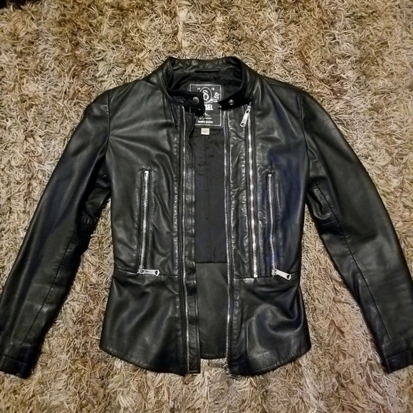 Diesel sheepskin leather jacket - Picture 1 of 3